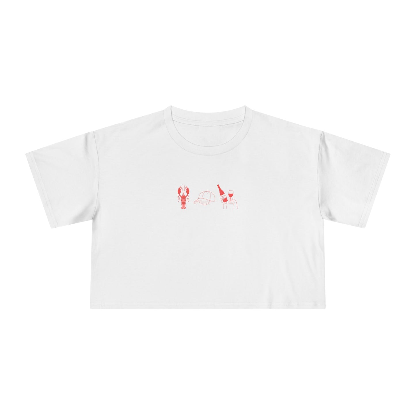 Crawfish Season Crop Top