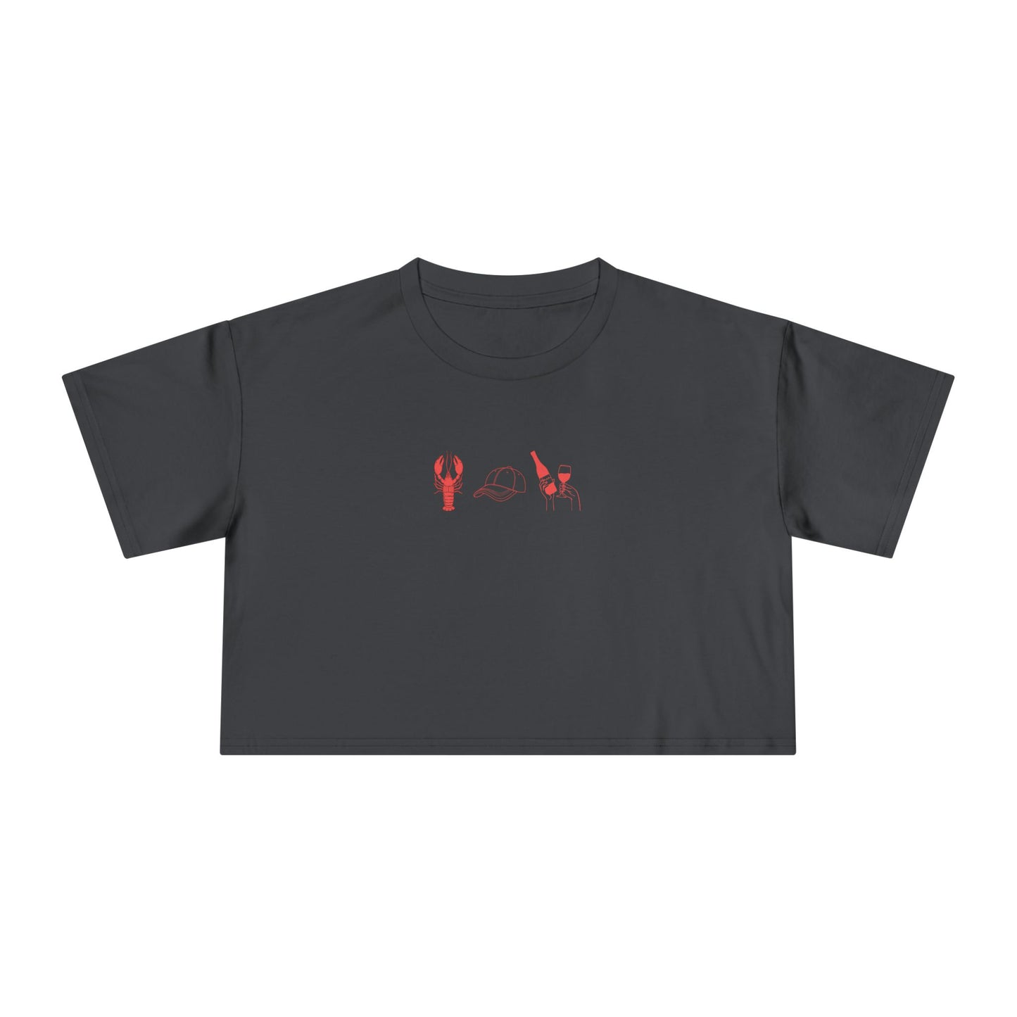 Crawfish Season Crop Top