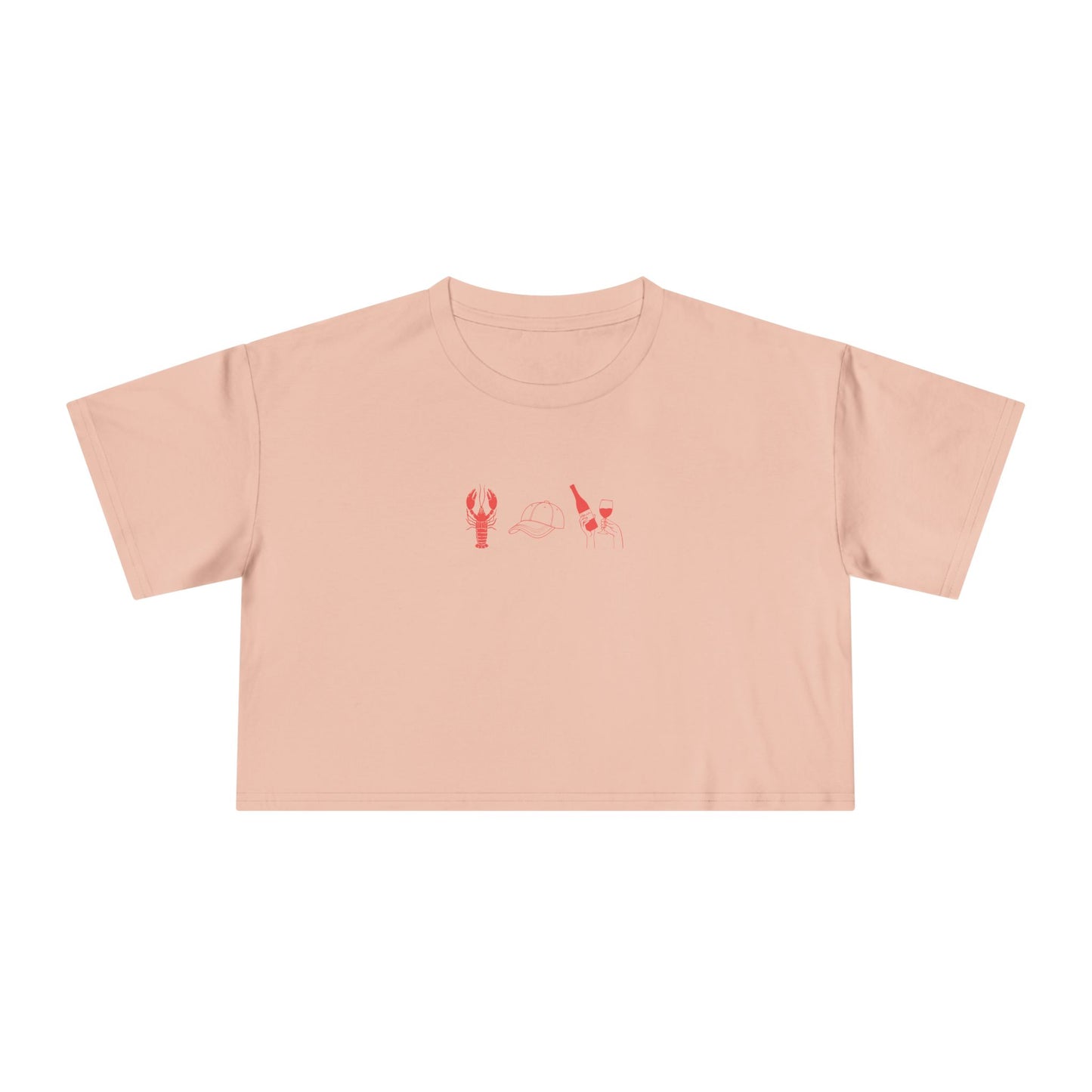 Crawfish Season Crop Top
